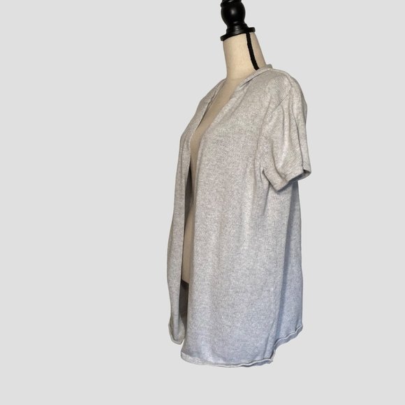 J.Jill Open Cardigan Short Sleeve Sweater - Picture 2 of 9